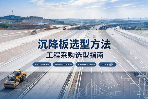 万源沉降板选择方法