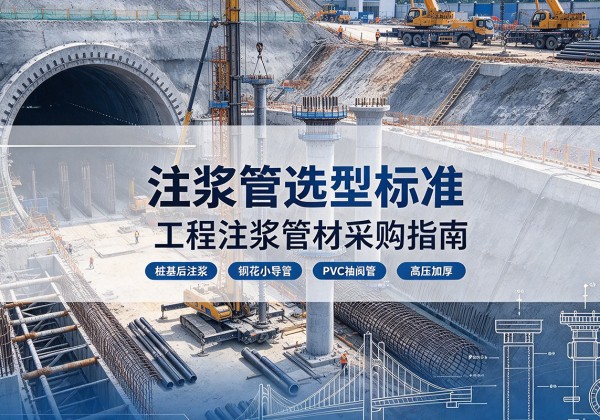 万源注浆管选型标准